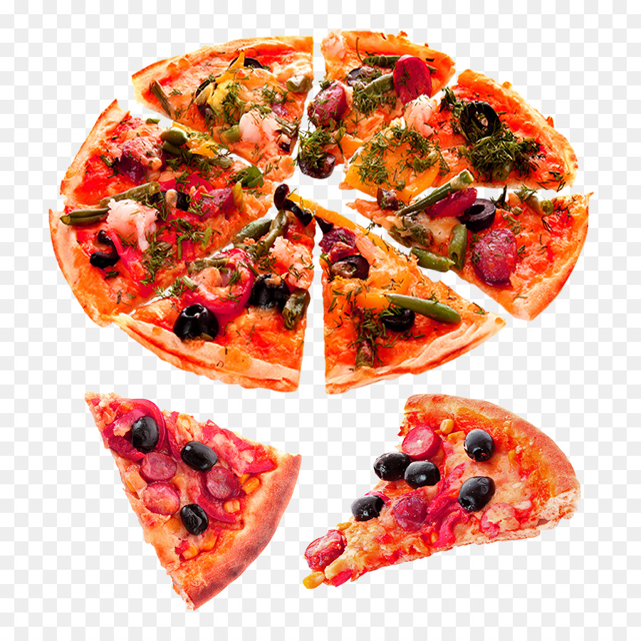 Xúc xích Pizza món ý thức Ăn Nền - Cắt bánh pizza