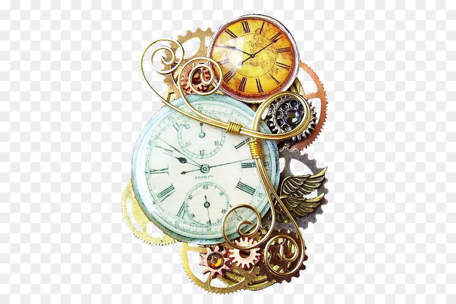 Lo Steampunk Pin Gioielli orologio da Tasca - guarda