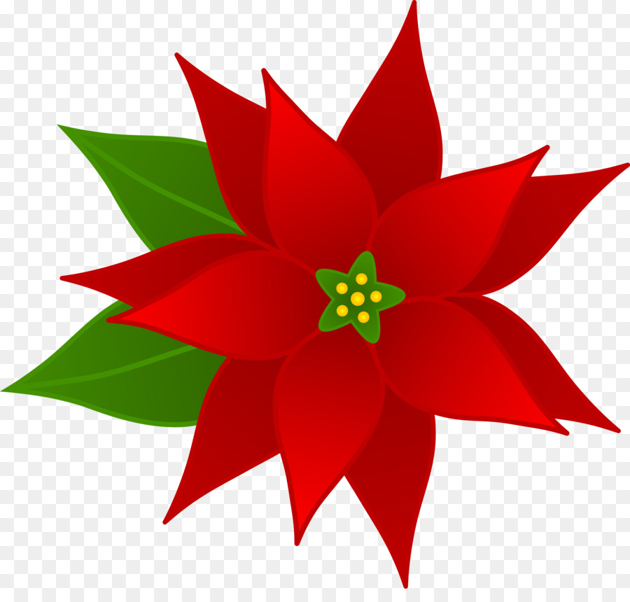 Vacanze di Natale Gratis Clip art - poinsettia fiore clipart