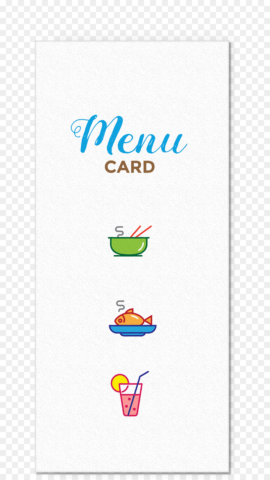 Menü-Restaurant Symbol - Menü-Karte