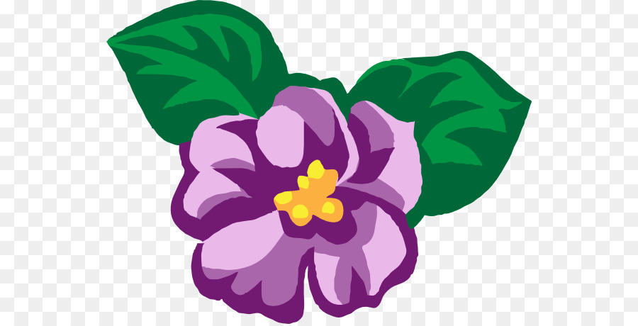 Phi hoa violet Clip nghệ thuật - violet.
