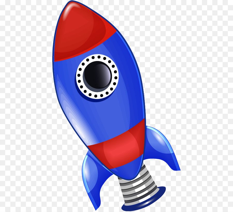 Cohete Rakete espacial Raumfahrzeug - Cartoon-Rakete