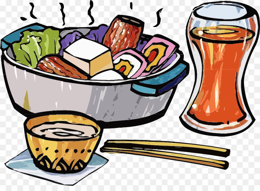Alimentari Prima Colazione Congee - l'elemento di menu vettoriale