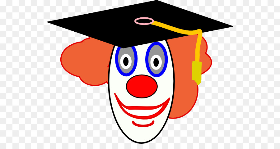 Böse clown Cartoon Clip art - Kinder Graduation Clipart