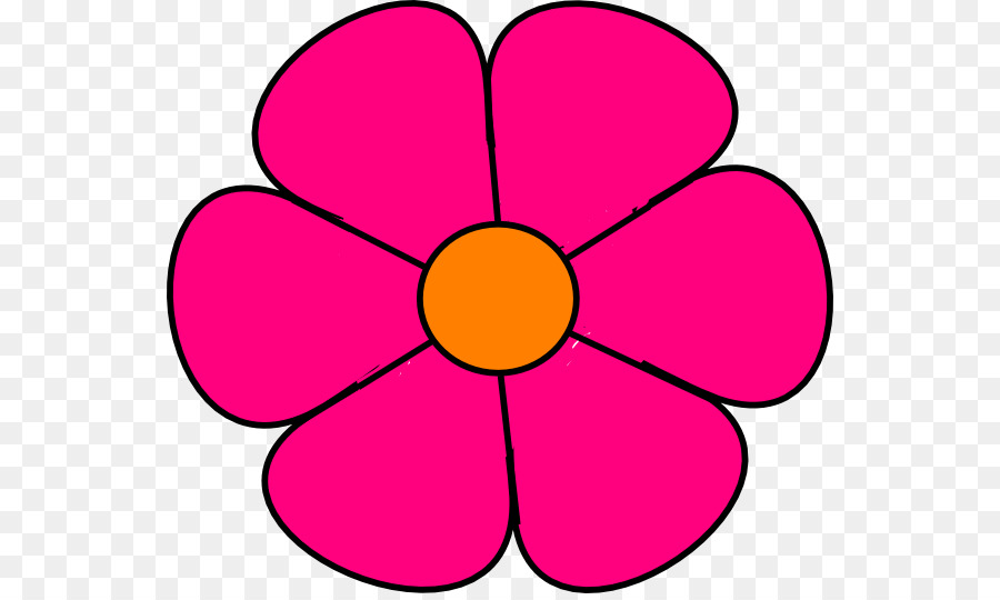 Pink Flower Cartoon png download - 600*534 - Free Transparent Cartoon png  Download. - CleanPNG / KissPNG