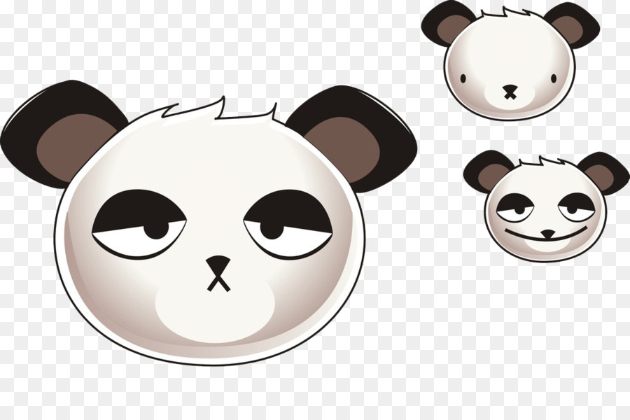 Panda gigante del Fumetto Carineria Animazione - cartone animato panda