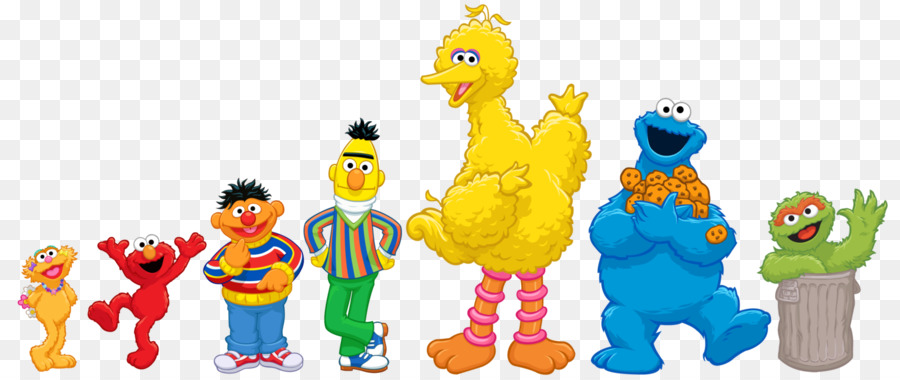 Elmo Oscar der Stoffel Grover Big Bird Cookie Monster - Big Bird Cliparts
