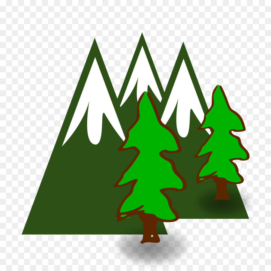 Oakhurst Montagna Pixabay - evergreen clipart