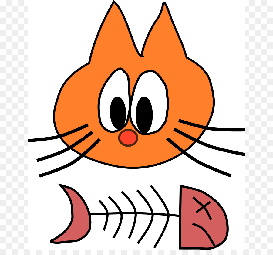 Katze Kitten Fisch-Knochen-clipart - Fisch Knochen Clipart