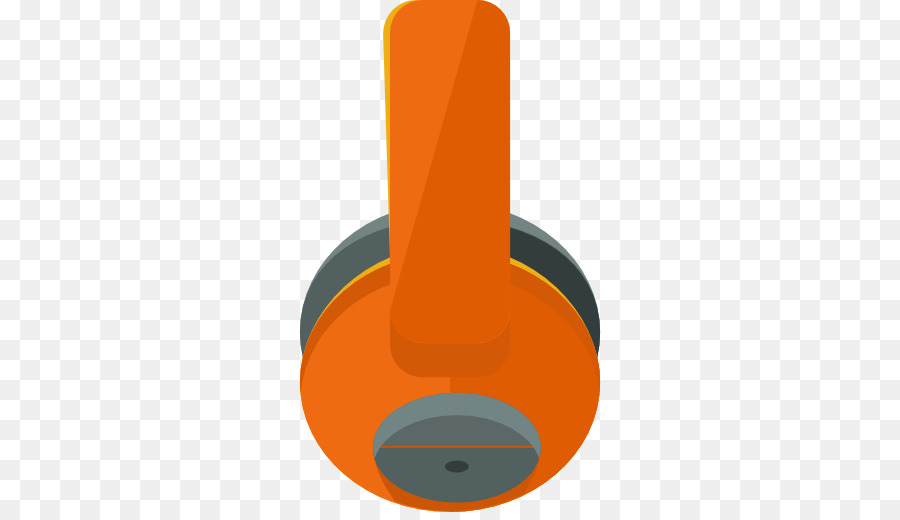 Cuffie Walkman Auricolare - Arancione cuffie