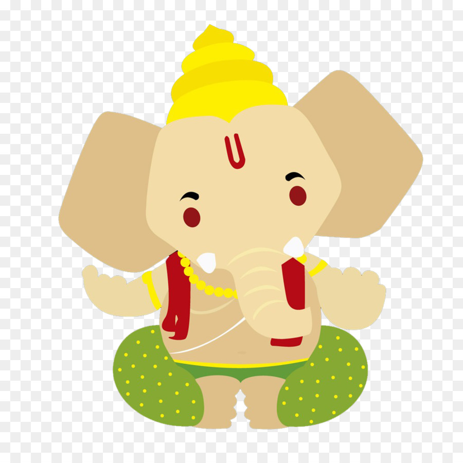 Ganesh Chaturthi Cartoon png download - 1024*1024 - Free Transparent  Ganesha png Download. - CleanPNG / KissPNG