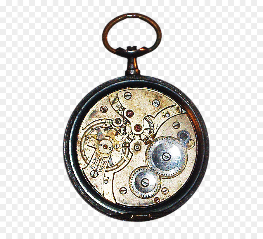 Đồng hồ bỏ Túi Thời gian xem Bánh - Khá sáng tạo kim loại bánh đồng hồ