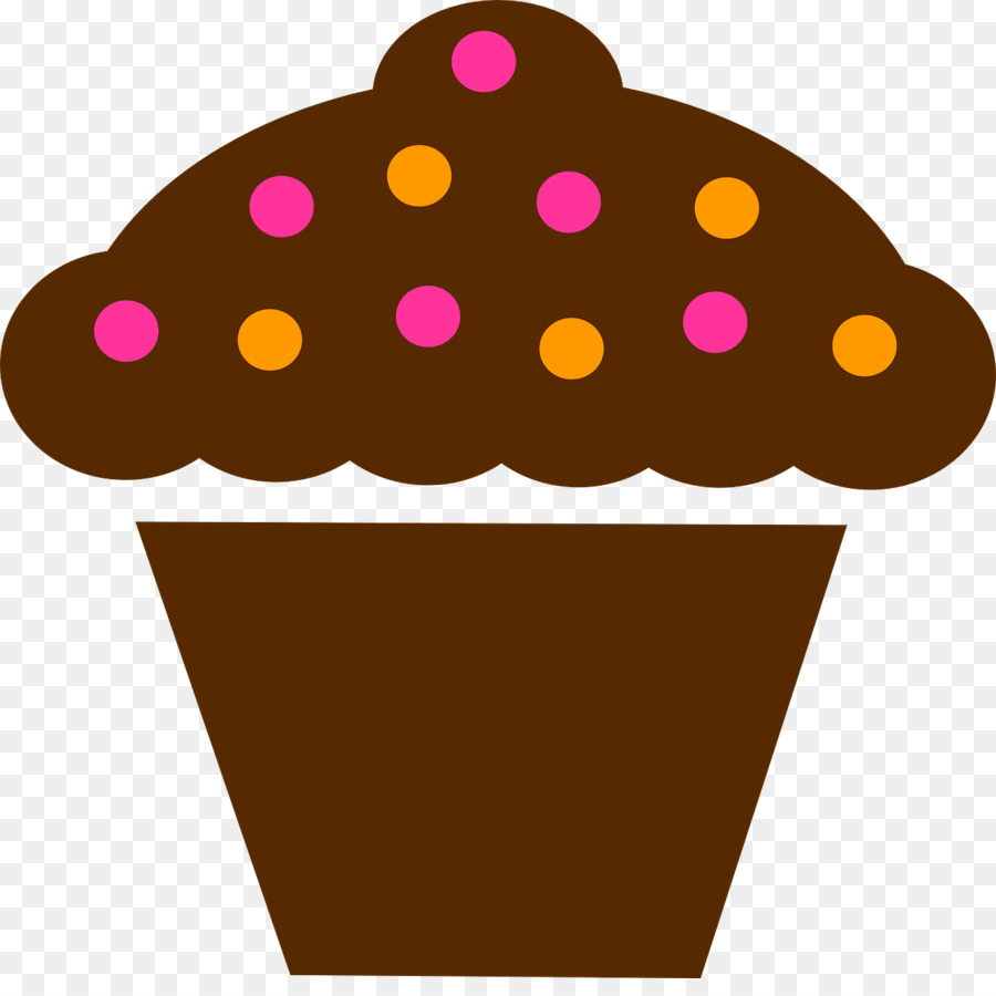 Cupcake torta di Compleanno a Muffin al Cioccolato torta di Clip art - torta al cioccolato