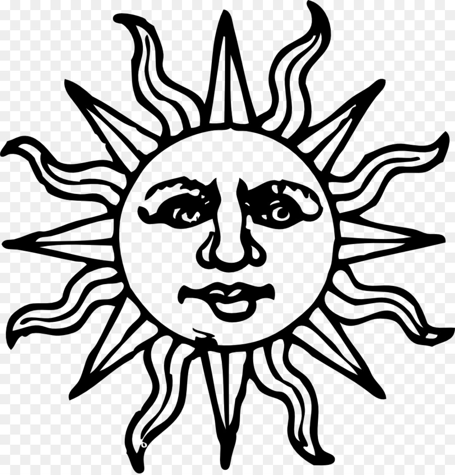 Gesicht, Smiley, Sonne Clip art - Grau Sonne Cliparts