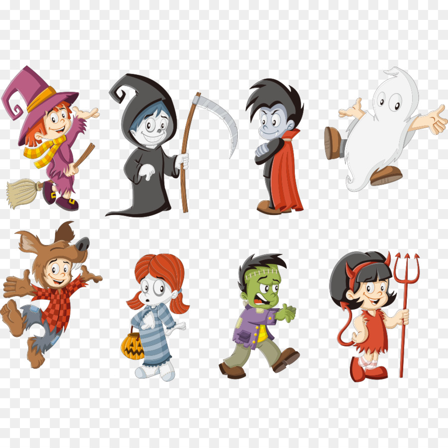 Halloween costume Stock Fotografie, Clip-art - Teufel-cartoon-Charakter