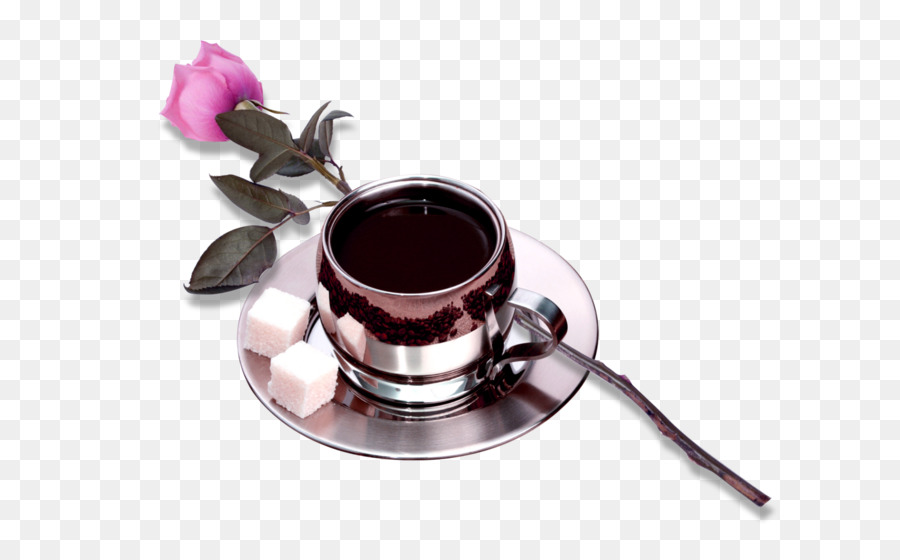 Kaffee Tee Tasse Cafe - Rose Cup
