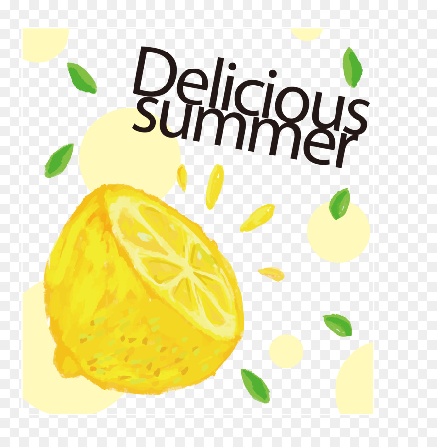 Limone Auglis Frutta - Dipinto a mano di carte di limone