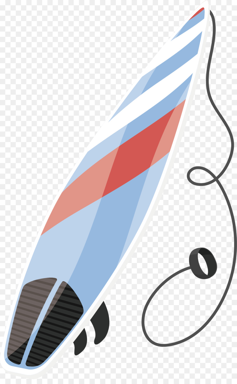Surf, tavola da Surf Disegno Cartoon Clip art - Vettore di bordo surf