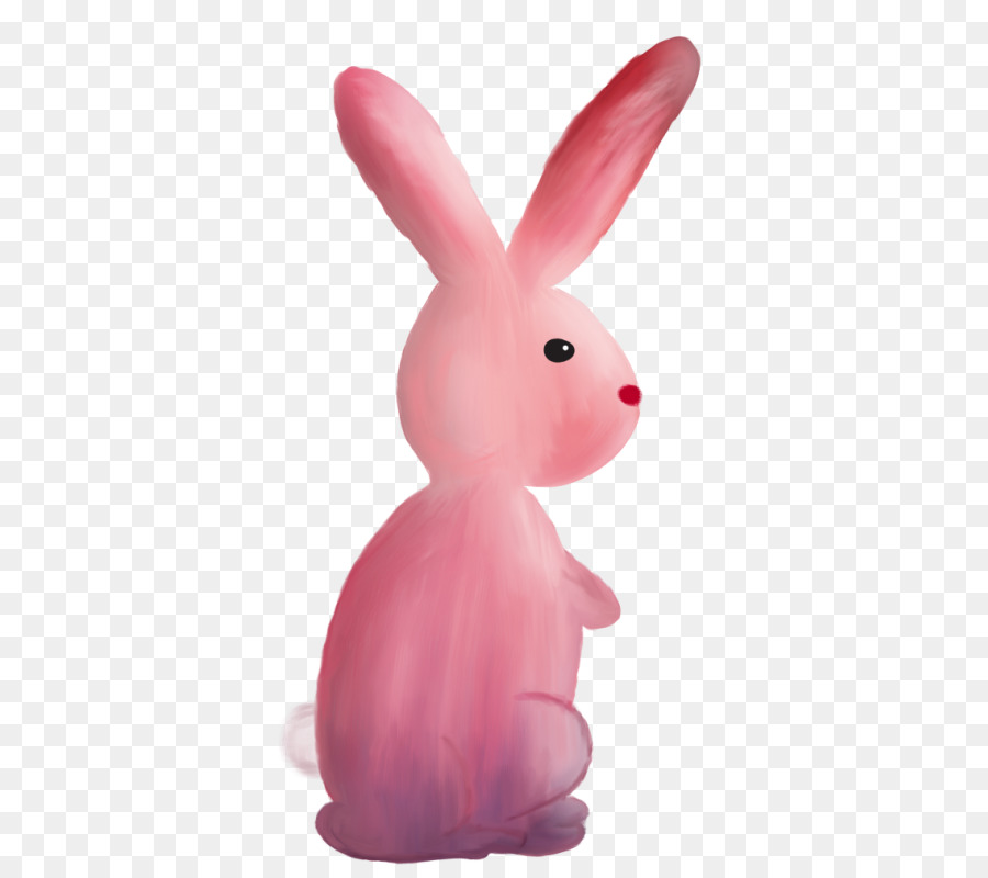 Easter Bunny Thỏ - chú thỏ màu hồng