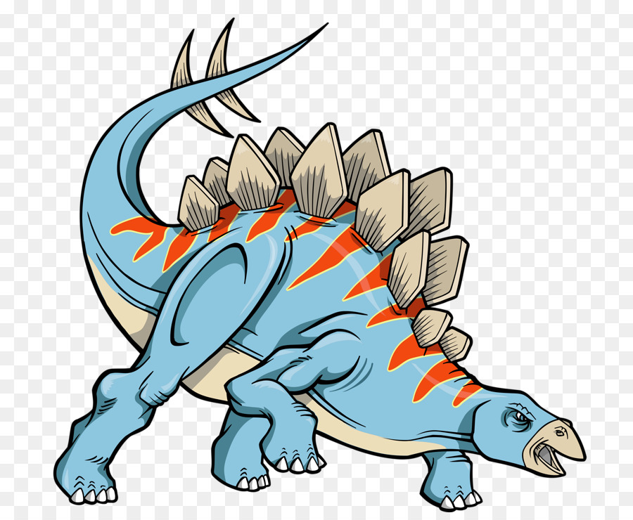 Triceratops Velociraptor Stegosaurus Dinosaurier - Zahnriemen cartoon dragon sword