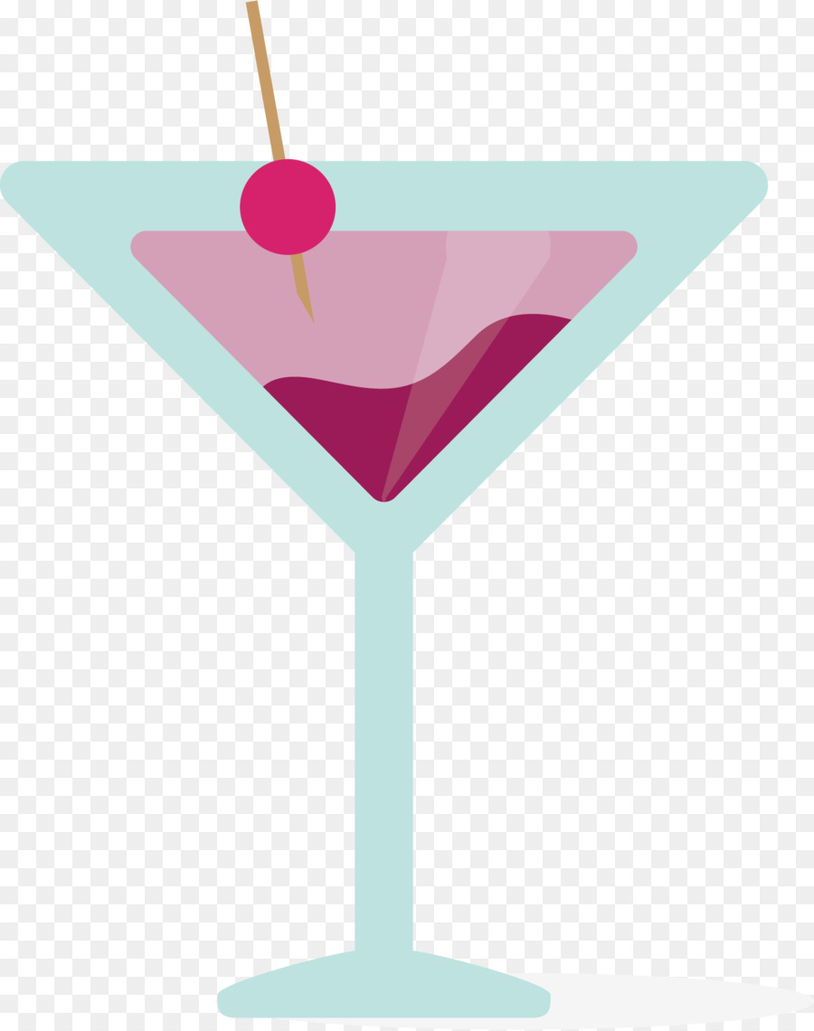 Cocktail-Getränk - Cartoon-Kirsch-drink Vektor