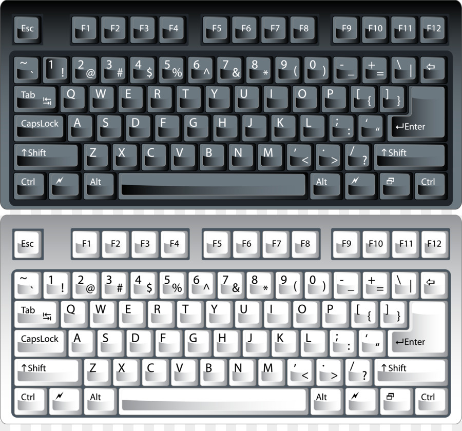 Computer keyboard Download-Illustration - Schön realistische Tastatur