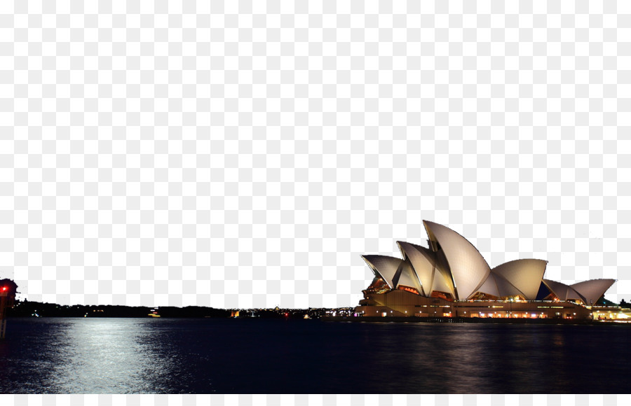Sydney Opera House e Sydney Harbour Bridge di Sydney Edificio Sfondo - Teatro dell'opera di Sydney