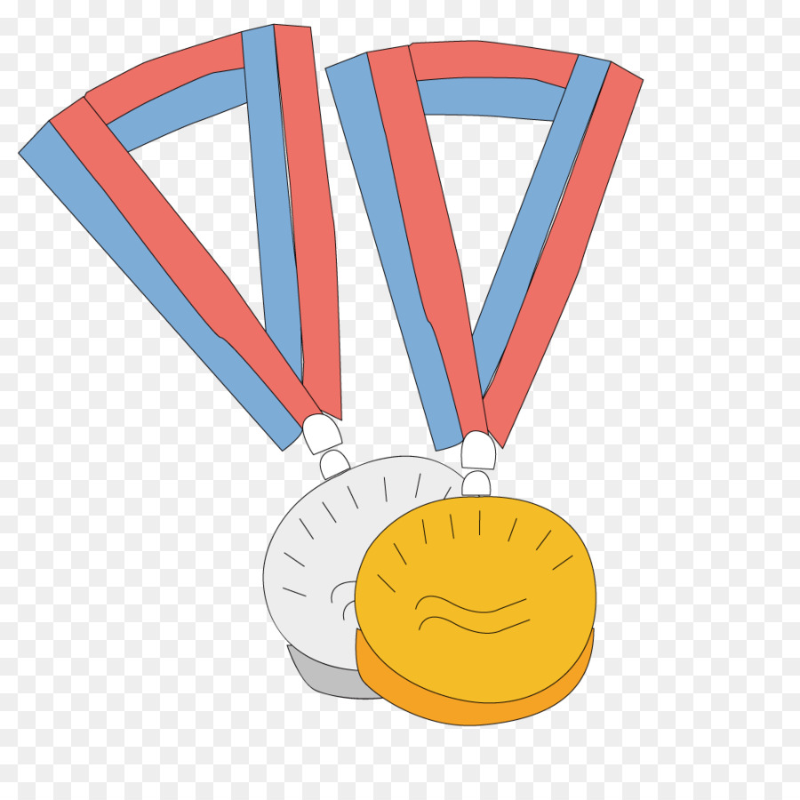 Gold-Medaille bei Olympischen spielen die Goldmedaille - Von Hand lackierte gold medal award-logo