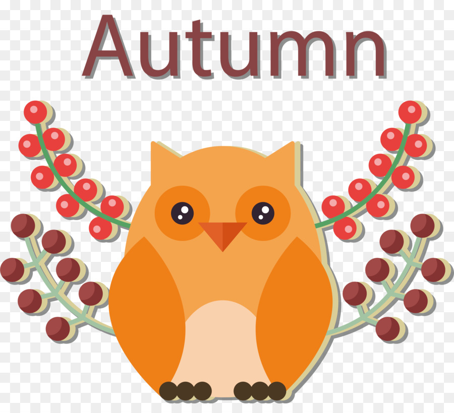 Owl Clip Art - Herbst Eulen