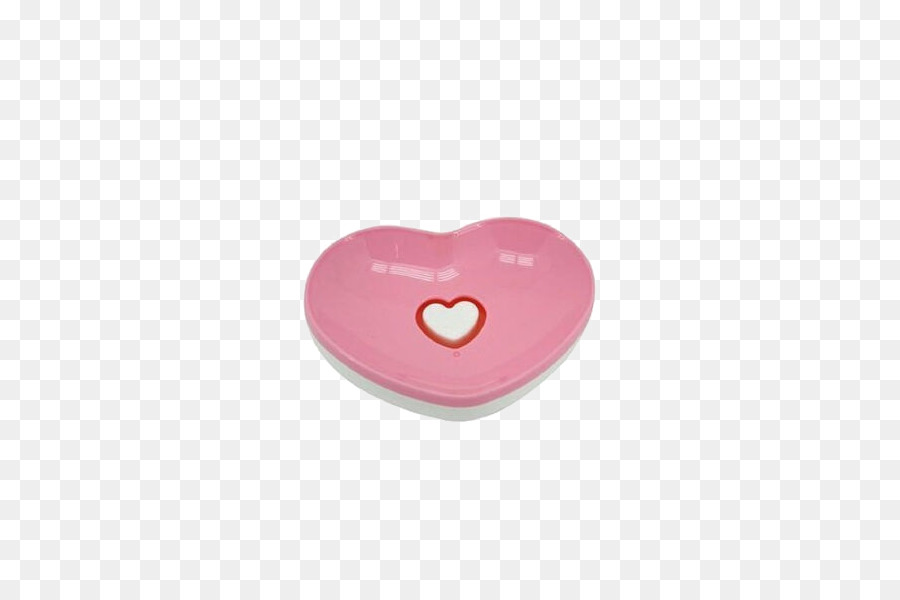 Herz - Japan Creative Pfirsich-rosa Herz-geformte Seife Etagenbett Drain