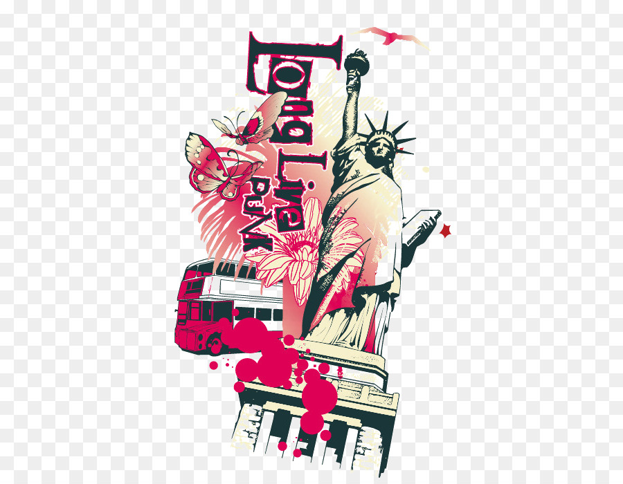 Statua della Libertà T-shirt - Totem Statua della Libertà a New York