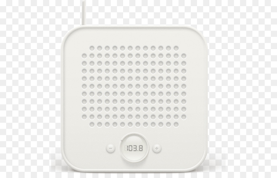 Broadcasting Icona Di Download - Radio bianco decorazione
