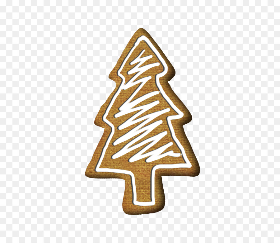 Biscotto Cookie albero di Natale - Marrone Creativo albero di Natale di biscotti