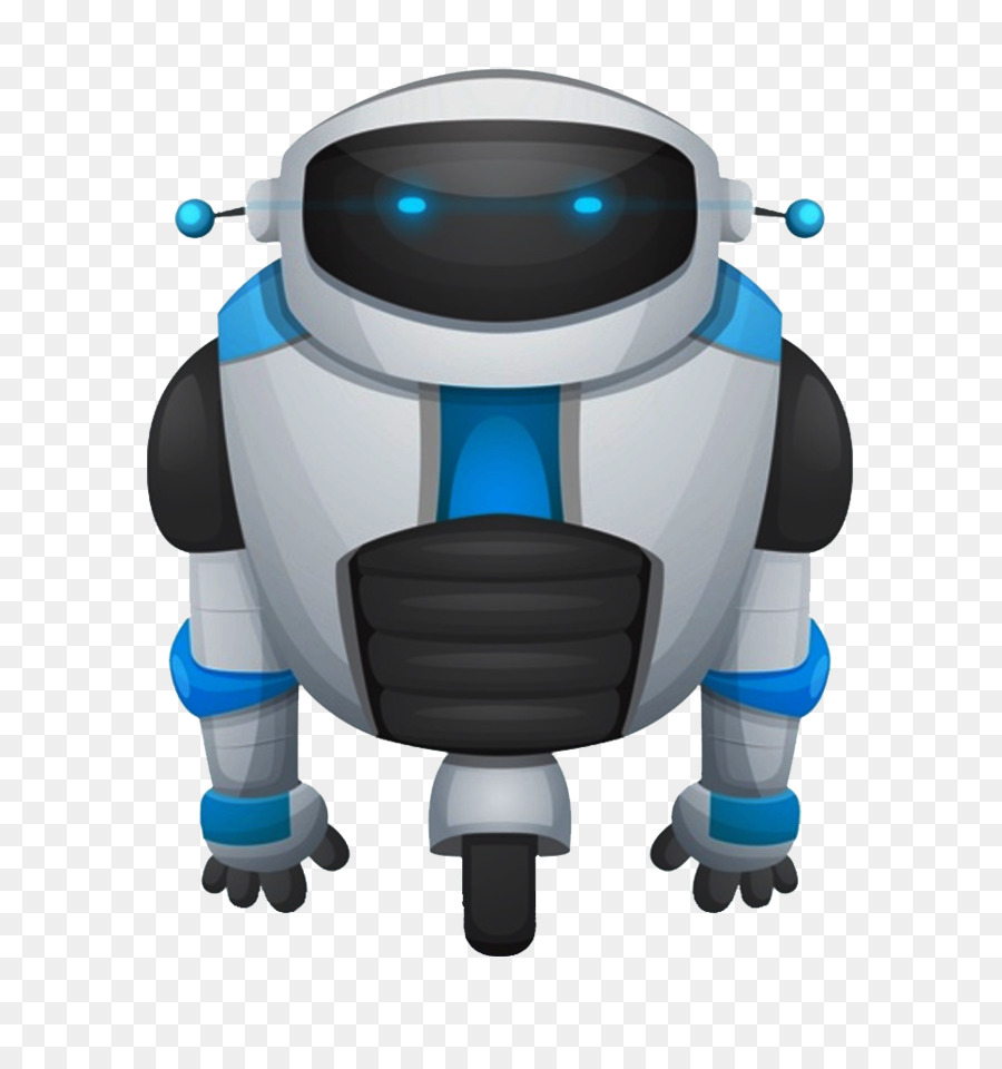 Industrie-Roboter-Droid-Illustration - Robotik-Technologie