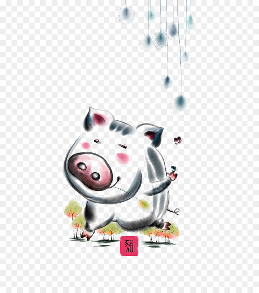 Chinesische Sternzeichen Schwein - Die Tierkreis-Schwein