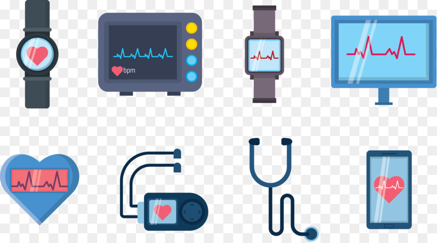 Salute Medicina Elettrocardiogramma Icona - Medico di esame dello stato di salute Icona