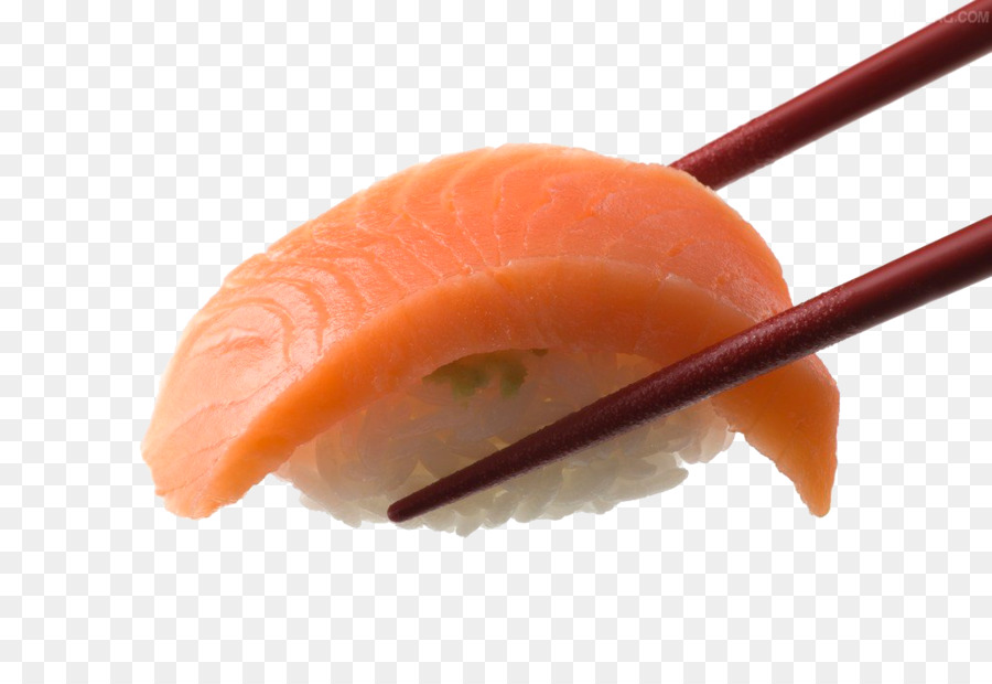 Sushi Sashimi Geräucherte Lachs-Onigiri-japanische Küche - Sushi