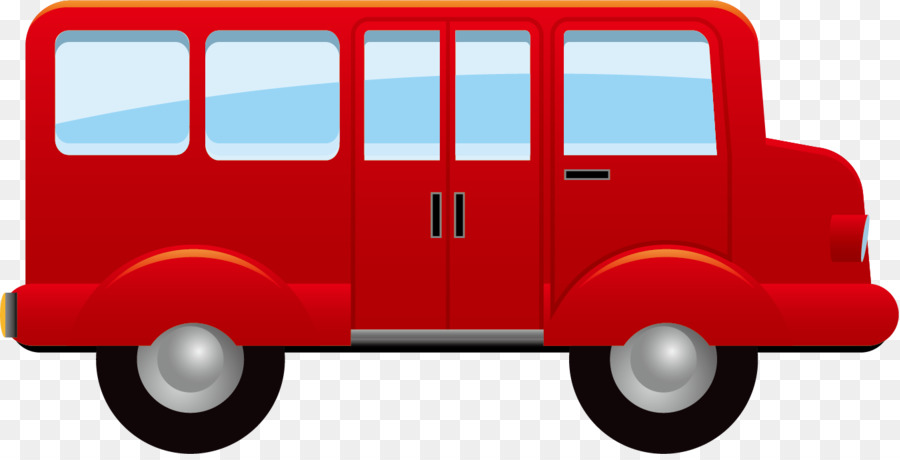 Bus-Clip-art - School bus Vektor material png