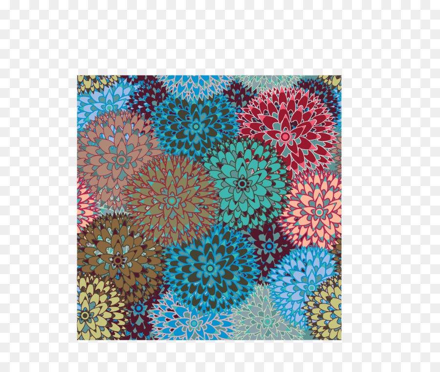Colori design pattern Pattern - Tarassaco la stampa a colori