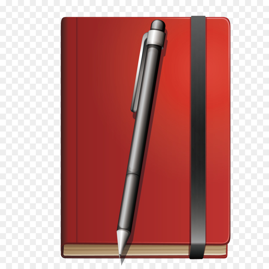 Stift Notebook - Vektor-notebook