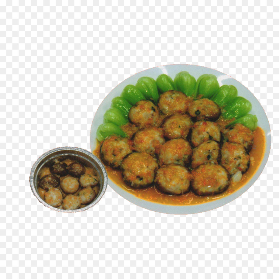 Pakora Frikadelle Vegetarische Küche Dämpfen - Gedünstetes Schweinefleisch mit Reis Mehl Pille