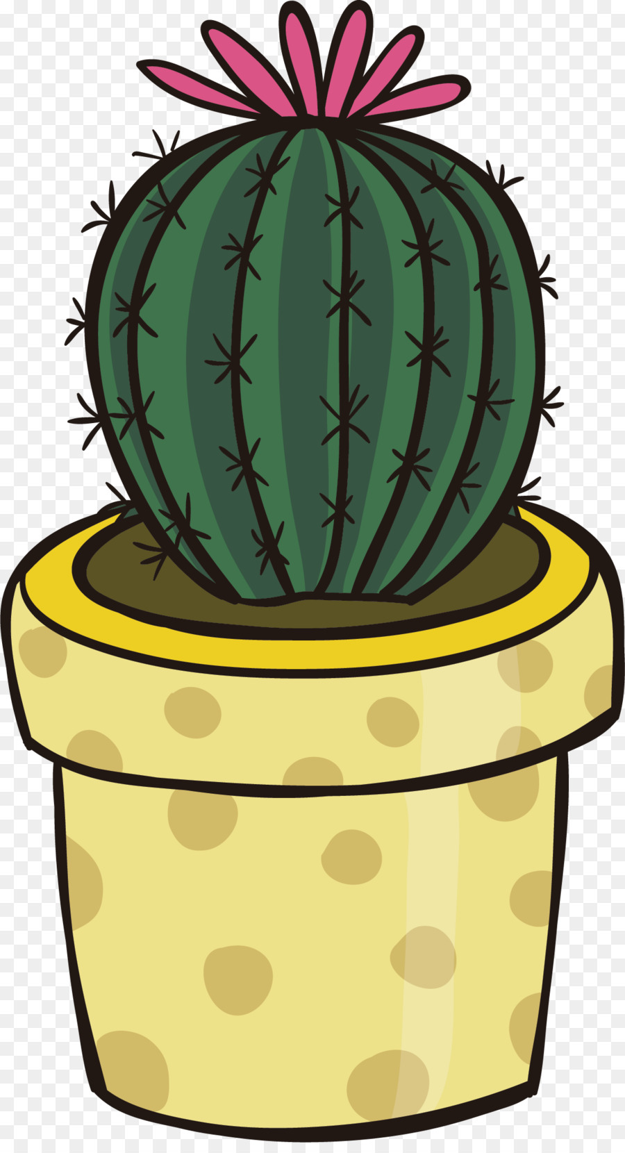 Cactaceae Clip art - cactus vettoriale