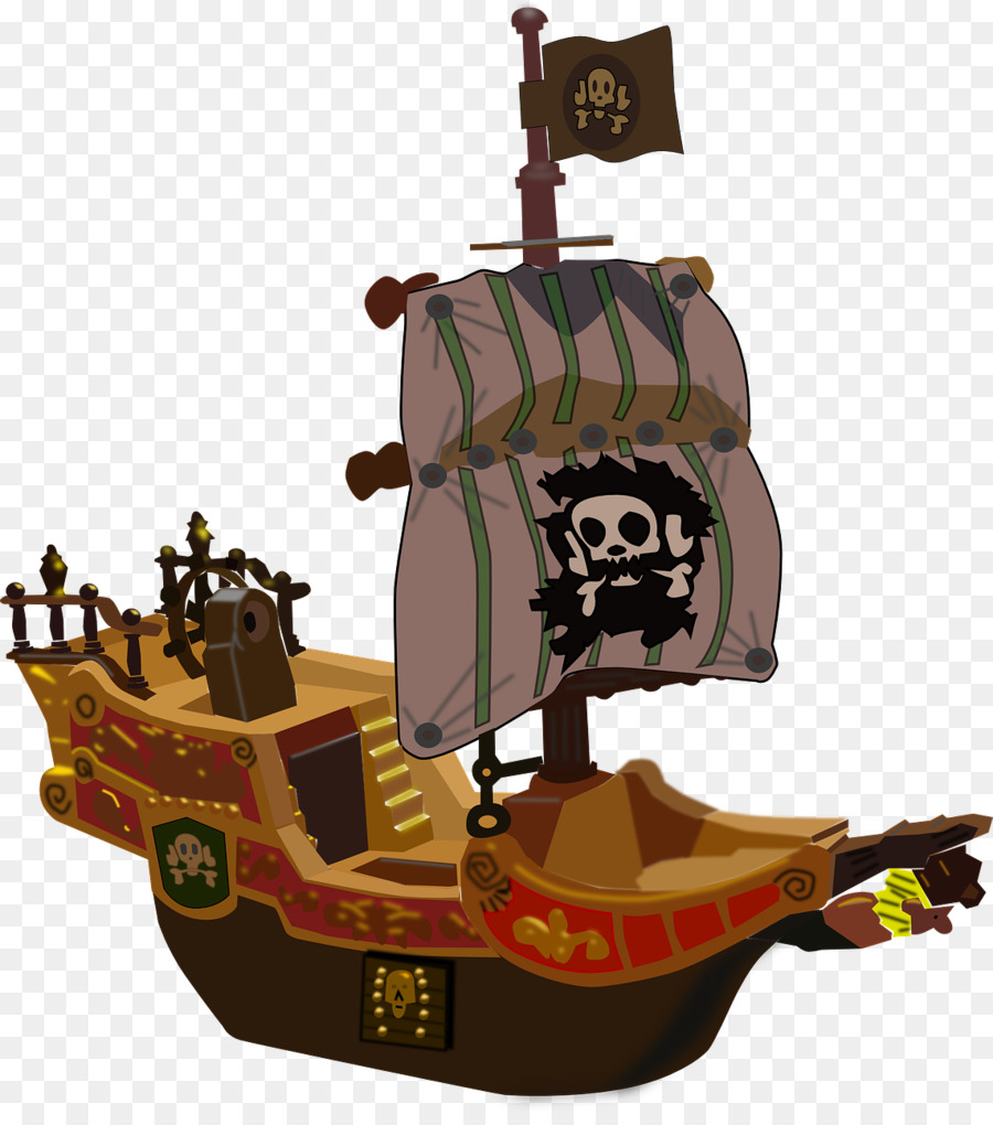 La pirateria Scalable Vector Graphics Clip art - nave pirata