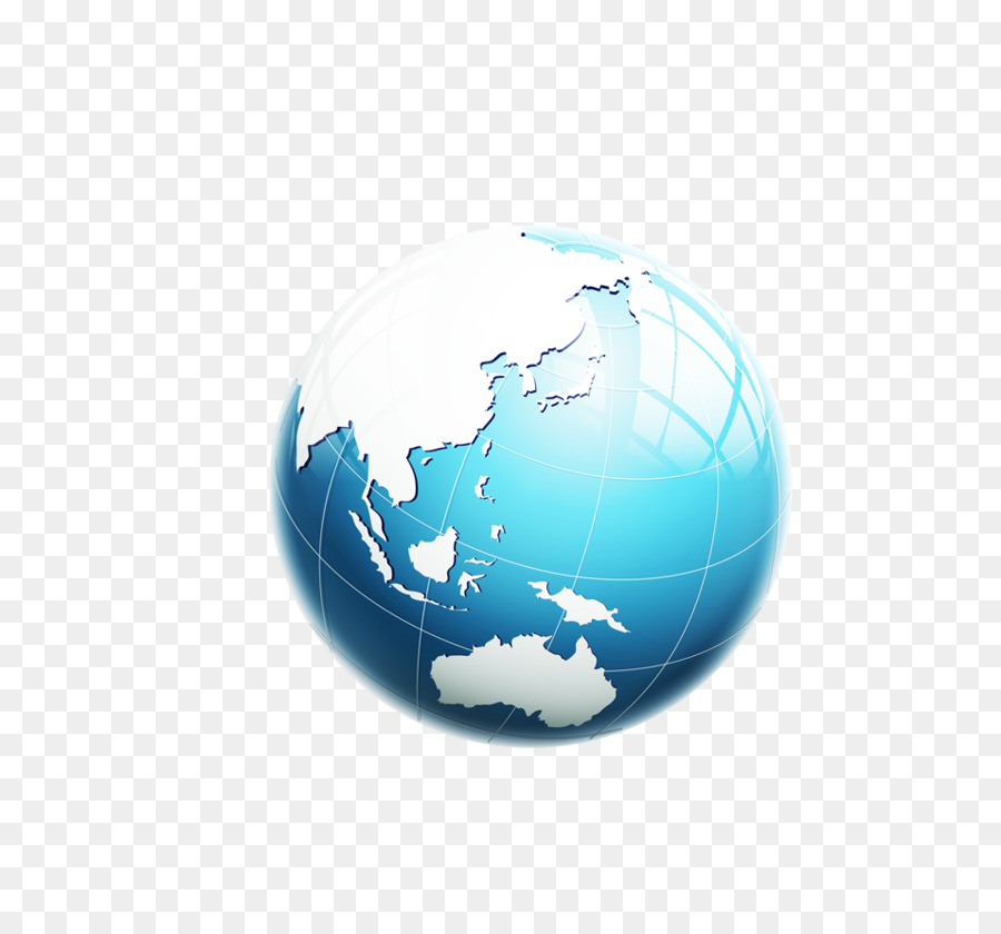 Trái đất thiết kế trang Web - màu xanh trái đất