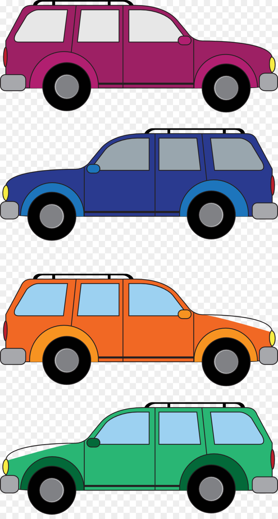 Sport utility veicolo, Auto, camion pick-up Chevrolet Suburban Van - Colorato Auto