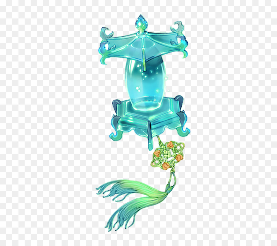 Corpo di Lanterna Blu Chiaro - Blu, verde, idee Stufa