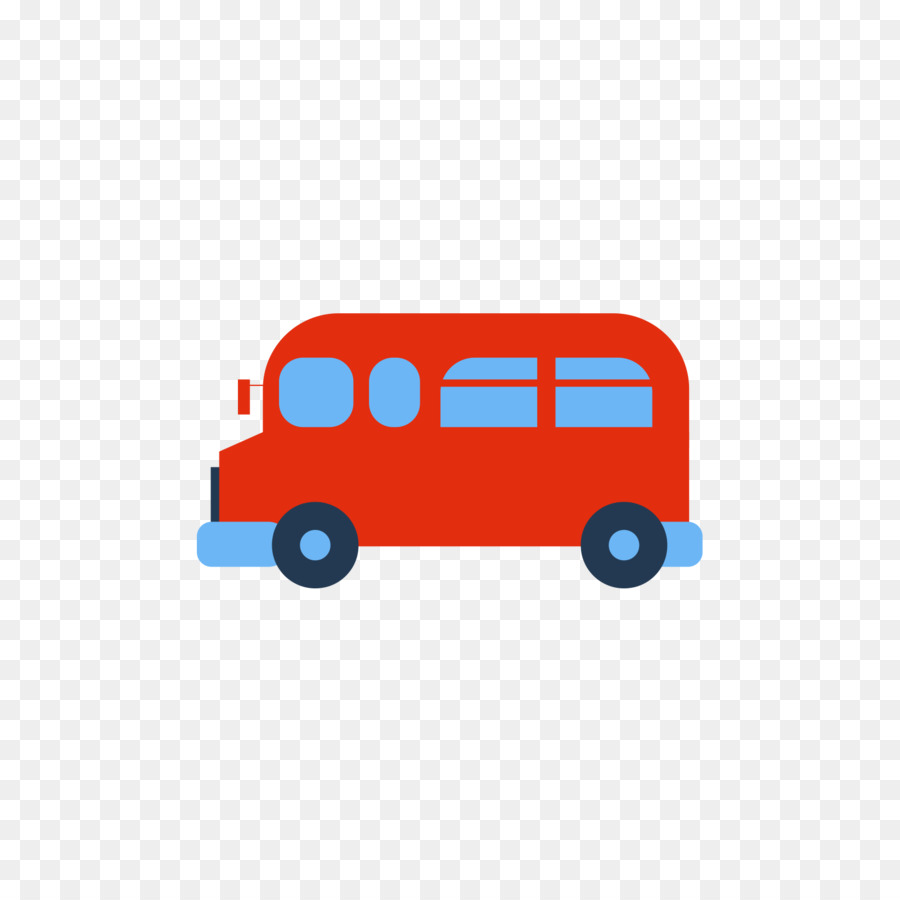 Xe Bus giao thông Công cộng - xe màu đỏ