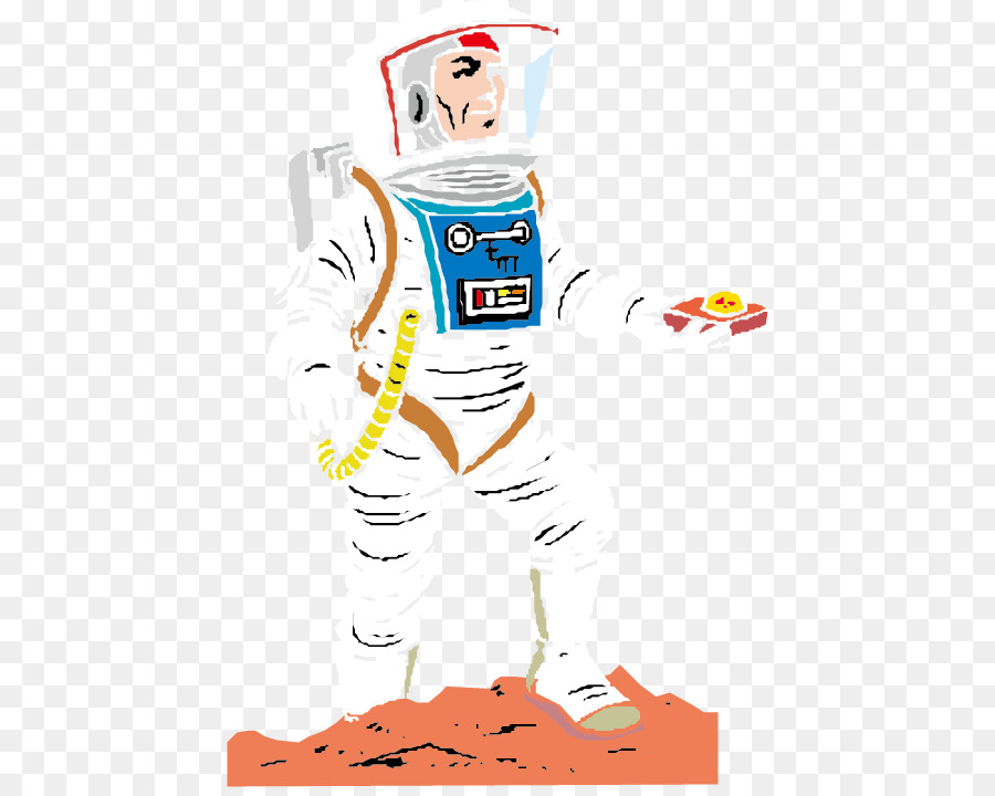 Astronaut Weltraum-Illustration - Vektor-Astronaut