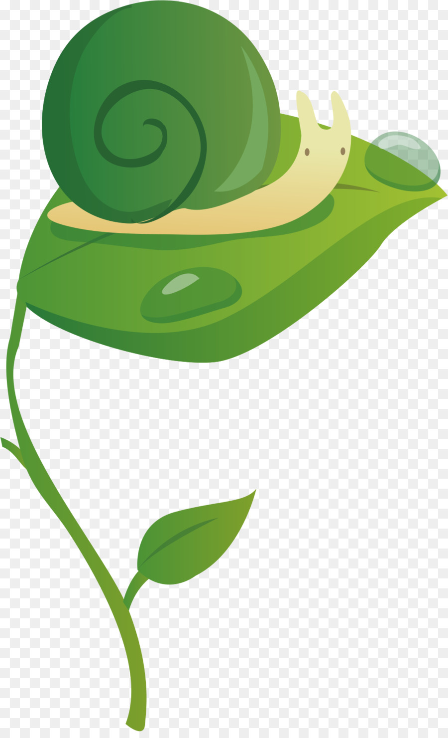 clip art - verde lumaca