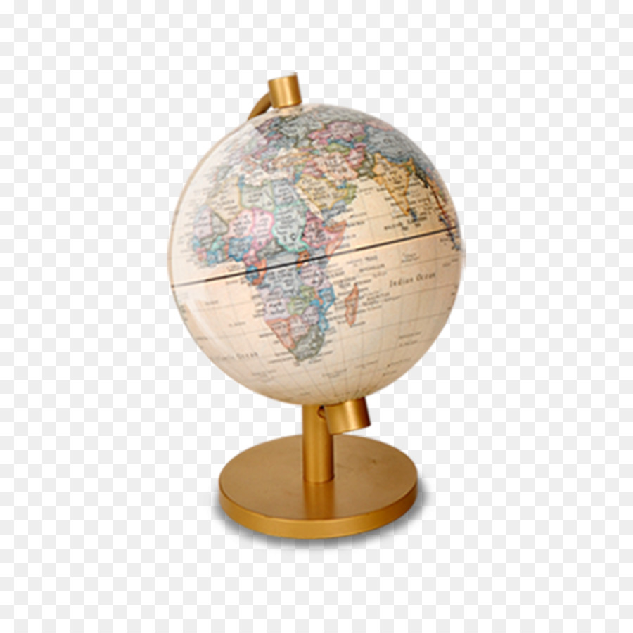 Globus Erde Karte - Metal seated globe